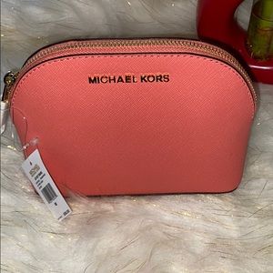 Michael Kors pouch grapefruit